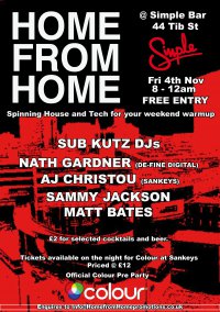 Home from Home official COLOUR Pre Party