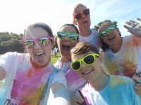 Counting down to Go Bright for Sight Colour Runs