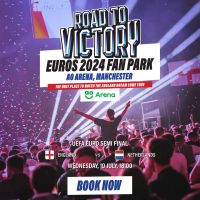 England vs The Netherlands screening at Europe's biggest fan park 