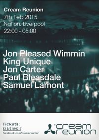 Cream Reunion Announce Eighth Edition