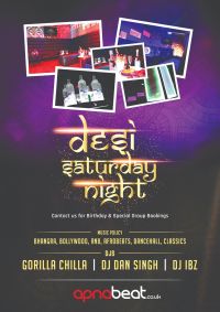 Desi Saturday Night is back! 7th August 20201