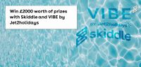 Win £2000 worth of prizes with Skiddle and VIBE by Jet2holidays