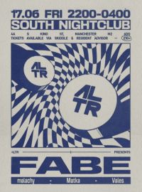 ALTR Records bring Fabe to Manchester's South Nightlcub.