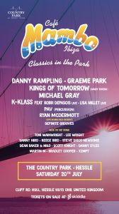 Cafe Mambo unveils lineup for classics in the park