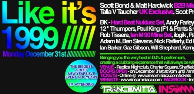 Party like it's 1999 this NYE at Replica