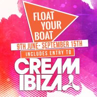 Set sail with Float Your Boat, the official boat party for Cream Ibiza