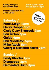 Live Music Line Up at Lancaster Castle