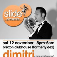 Dimitri From Paris Interview Ahead of Slide @ Brixton Clubhouse