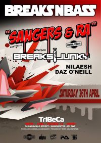 Breaks N Bass Presents Sangers & Ra, Breaksjunky, Daz O'neill & Nilaesh