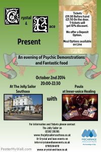 Psychic Demonstration at The Jolly Sailor