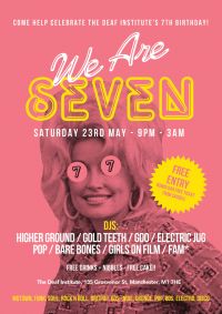 FREE TICKETS to our 7th Birthday Special here….