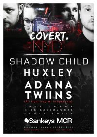 Covert New Years Day event line up now revealed!
