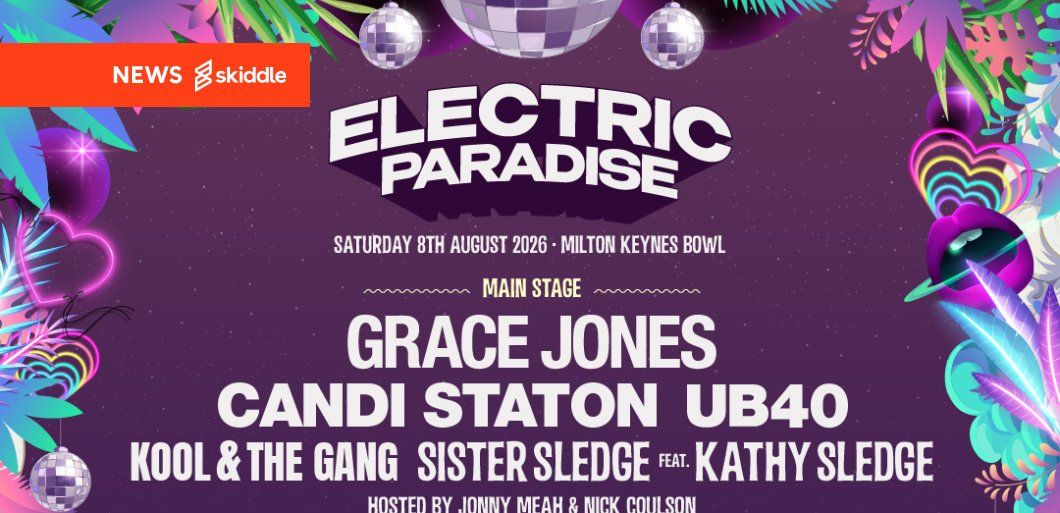  Electric Paradise to debut in Milton Keynes this August