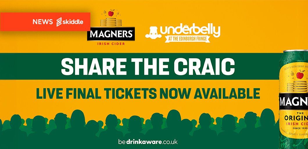 Magners' Share The Craic sees five rising comics one step away from a funded Fringe debut