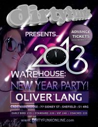 Win! VIP tickets to Dirtyfunk NYE Warehouse Party with Oliver Lang