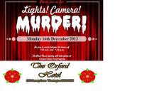 LIGHTS CAMERA! MURDER! Review by Graham Burnikell