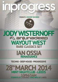 Jody Wisternoff VINYL ONLY @ Mint Club
