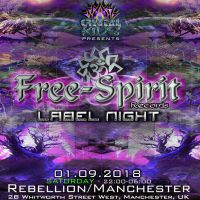 Free-Spirit Records Label Night, 01.09.2018, Rebellion Club, Manchester