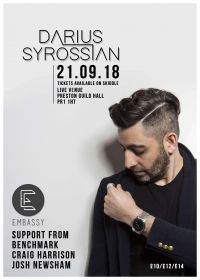 Darius Syrossian comes to Preston, Lancashire