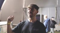 Backstage with Patrick Topping at the launch of TRICK