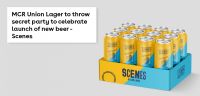 MCR Union Lager to throw secret party to celebrate launch of new beer - Scenes