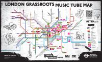 Metro unveils Grassroots Music Tube Map spotlighting London’s iconic scene