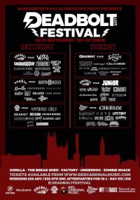 Deadbolt Festival has announced set times
