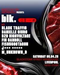 Full lineup released for blk. at Blackstone Street Warehouse