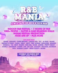 Here are the RNB Mania events you can find this year