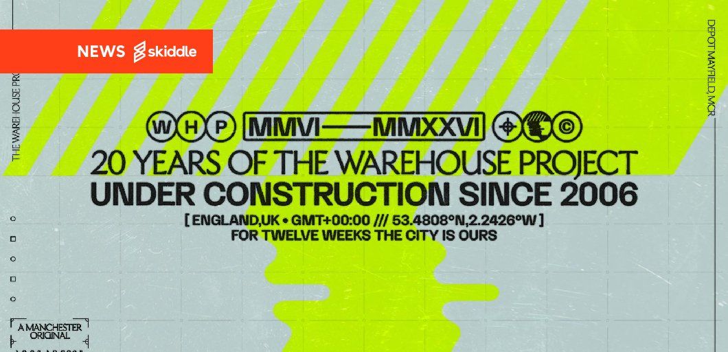 20 years of The Warehouse Project celebrated in upcoming short film