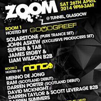 Zoom returns to Tunnel, Glasgow on April 26th