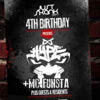 Just Skank 4th Birthday with DJ Hype and MC Funsta