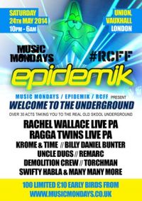 THE ONLY OLD SKOOL EVENT IN LONDON ON THE NEXT BANK HOLIDAY WEEKEND