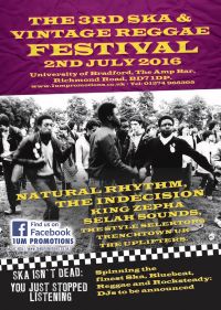 1UM Promotions Presents Ska and Reggae Festival 2016
