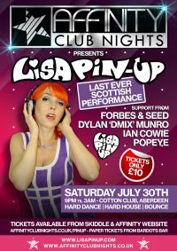 Hard House Legend: Lisa Pin-Up - Performing in Scotland for the final time!