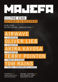 Majefa returns for one night only with massive Trance line up!
