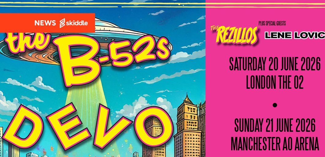 The B-52s and Devo to co-headline UK shows