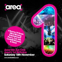 Area Sheffield's 1st Birthday!