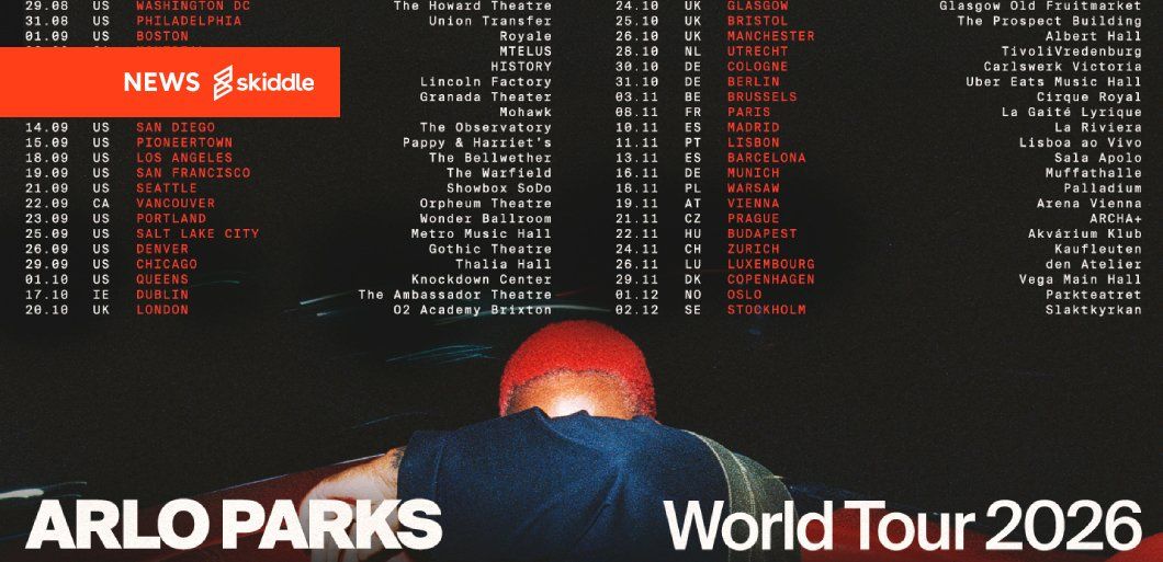 Arlo Parks announces dates for worldwide 2026 'Desire' tour
